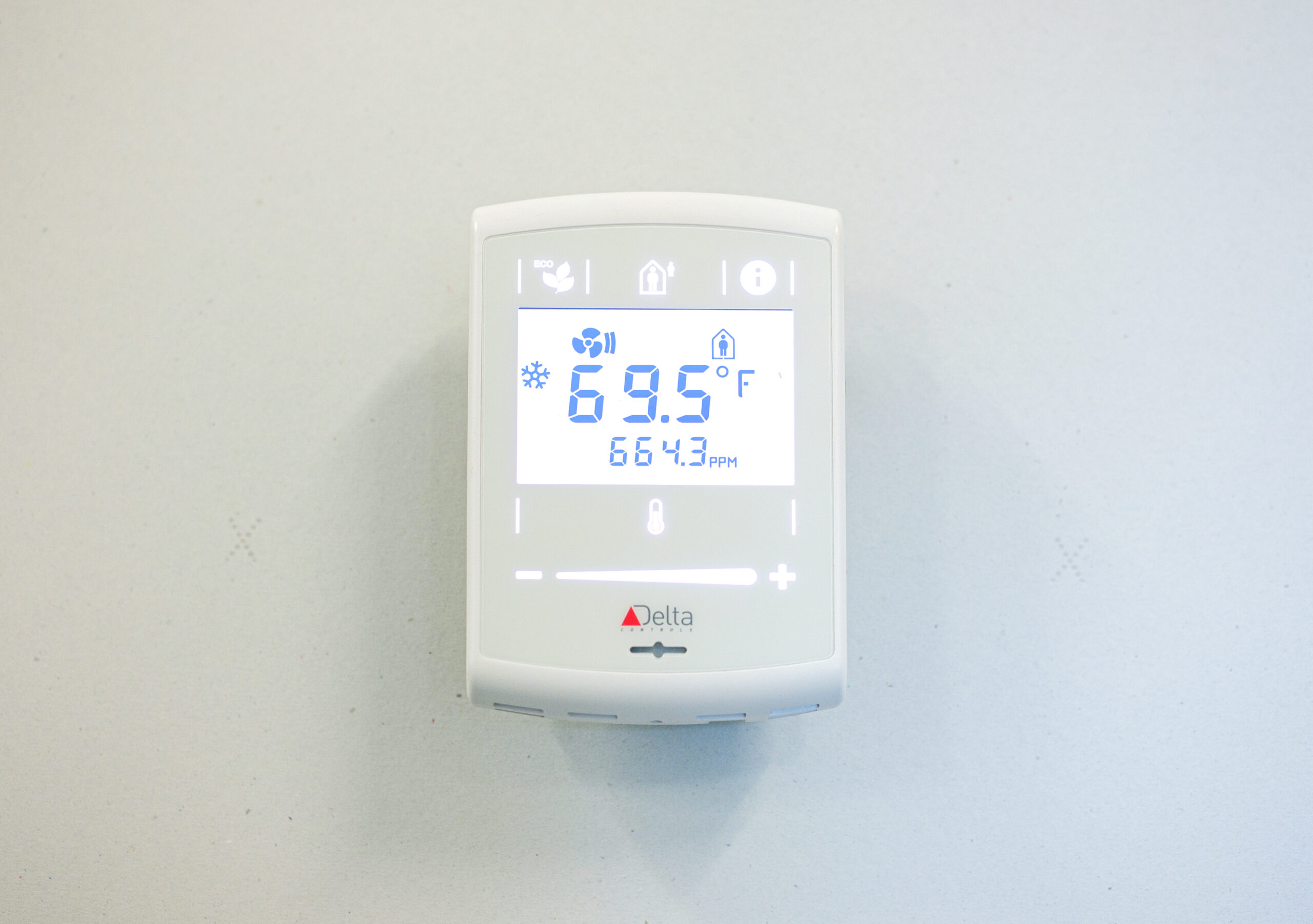 Deslta eZNT-T100 Series Carbon Dioxide (C02) Sensor Image